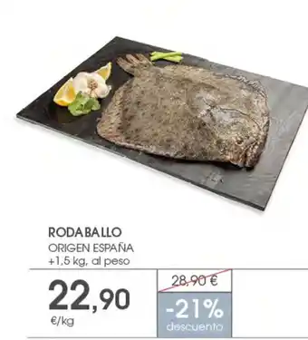 Supermercados Plaza Roda ballo origen españa oferta