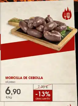Supermercados Plaza Morcilla de cebolla oferta