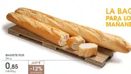 Supermercados Plaza Baguette plus oferta
