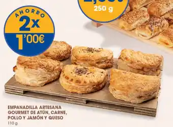 Supermercados Plaza Empanadilla artesana gourmet de atún, carne, pollo y jamón y queso oferta