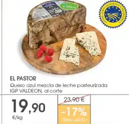Supermercados Plaza EL PASTOR Queso azul mezcla de leche pasteurizada oferta