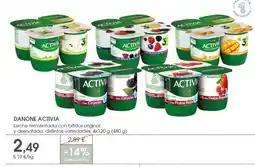 Supermercados Plaza DANONE ACTIVIA Leche fermentada con bifidus original oferta