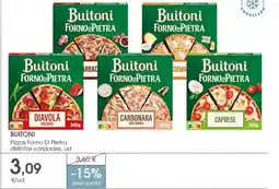 Supermercados Plaza BUITONI Pizzas Forno Di Pietra distintas varidades oferta