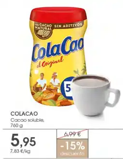 Supermercados Plaza COLACAO Cacao soluble oferta