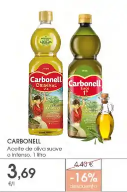 Supermercados Plaza CARBONELL Aceite de oliva suave oferta