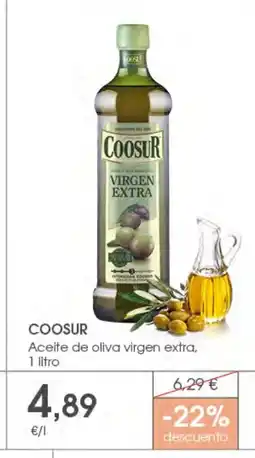 Supermercados Plaza COOSUR Aceite de oliva virgen extra oferta