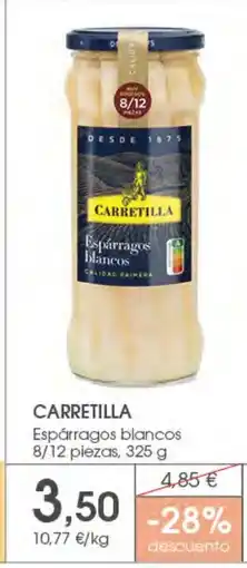 Supermercados Plaza CARRETILLA Espárragos blancos oferta