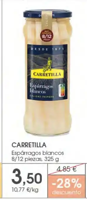 Supermercados Plaza CARRETILLA Espárragos blancos oferta