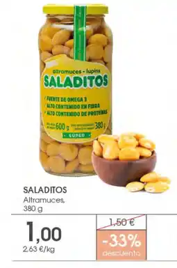 Supermercados Plaza SALADITOS altramuces-lupins oferta