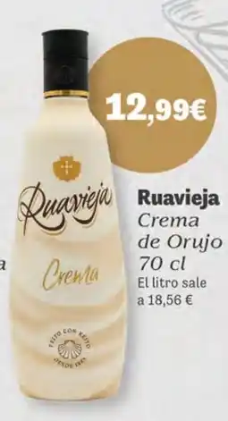 Supermercados Plaza RUAVIEJA Crema de Orujo oferta