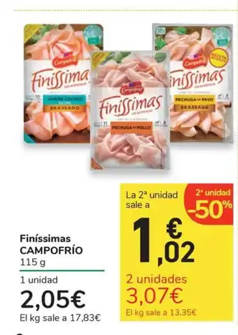 Carrefour Express CAMPOFRIO Finíssimas oferta