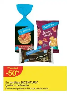 Carrefour Express BICENTURY En tortitas oferta