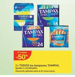 Carrefour Express TAMPAX En todos los tampones oferta