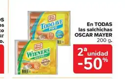 Carrefour Market OSCAR MAYER En todas las salchichas oferta