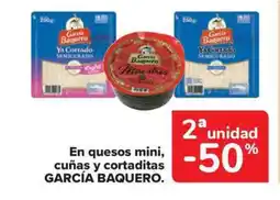 Carrefour Market GARCIA BAQUERO En quesos mini cunas y cortaditas oferta