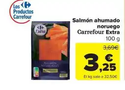 Carrefour Market Salmón ahumado oferta