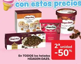 Carrefour Market HÄAGEN-DAZS En todos los helados oferta