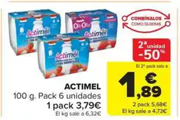 Carrefour Market ACTIMEL oferta