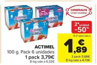 Carrefour Market ACTIMEL oferta
