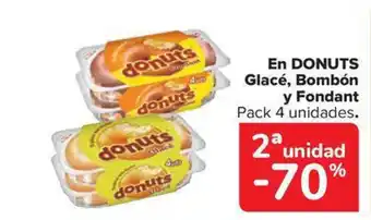 Carrefour Market DONUTS En Glacé, Bombón y Fondant oferta