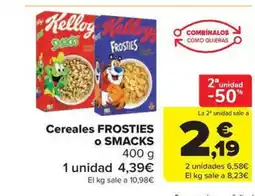 Carrefour Market FROSTIES O SMACKS Cereales oferta