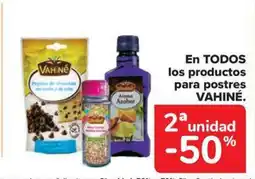 Carrefour Market VAHINÉ En todos los productos para postres oferta