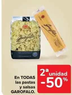 Carrefour Market GAROFALO En todas las pastas y salsas oferta