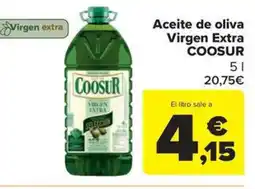 Carrefour Market COOSUR Aceite de oliva Virgen Extra oferta