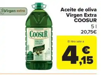 Carrefour Market COOSUR Aceite de oliva Virgen Extra oferta