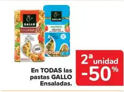 Carrefour Market GALLO En tofas las pastas oferta