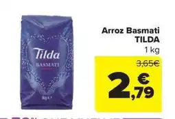 Carrefour Market TILDA Arroz Basmati oferta