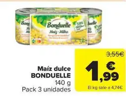 Carrefour Market BONDUELLE Maiz dulce oferta