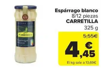 Carrefour Market CARRETILLA Espárrago blanco oferta