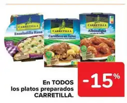 Carrefour Market CARRETILLA En todos los platos preparados oferta