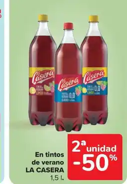 Carrefour Market LA CASERA En tintos de verano oferta