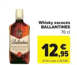 Carrefour Market BALLANTINES Whisky escocés oferta
