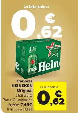 Carrefour Market HEINEKEN Cerveza Original oferta