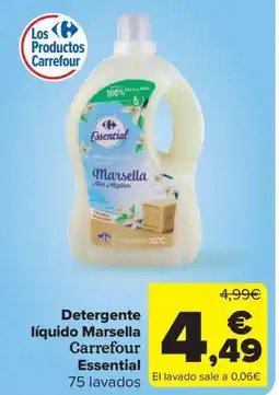 Carrefour Market Detergente líquido Marsella oferta