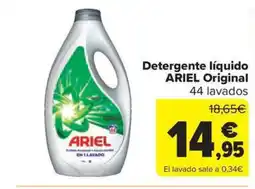 Carrefour Market ARIEL Detergente líquido Original oferta