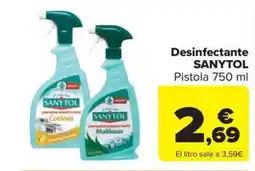 Carrefour Market SANYTOL Desinfectante oferta
