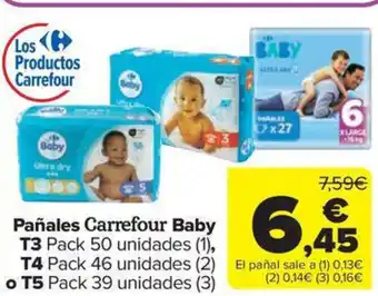 Carrefour Market Pañales Carrefour Baby oferta
