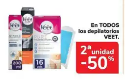 Carrefour Market VEET En todos los depilatorios oferta