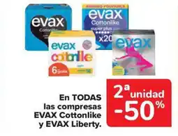 Carrefour Market EVAX En todas las compresas oferta