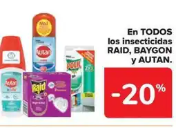 Carrefour Market AUTAN En todos os insecticidas oferta