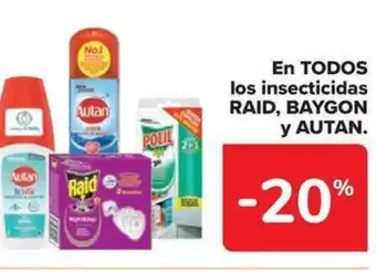 Carrefour Market AUTAN En todos os insecticidas oferta