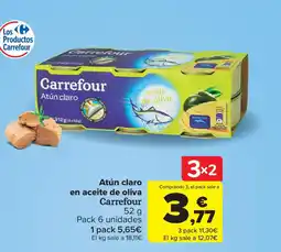 Carrefour Market Atún claro en aceite de oliva oferta
