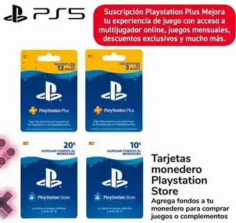 Carrefour Tarjeta monedero playstation store oferta