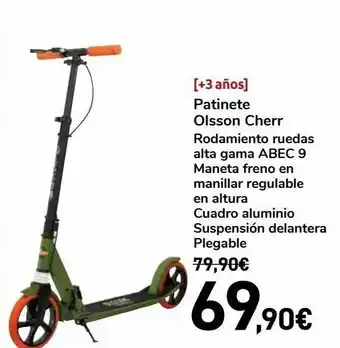 Carrefour Patinete olsson cherr oferta