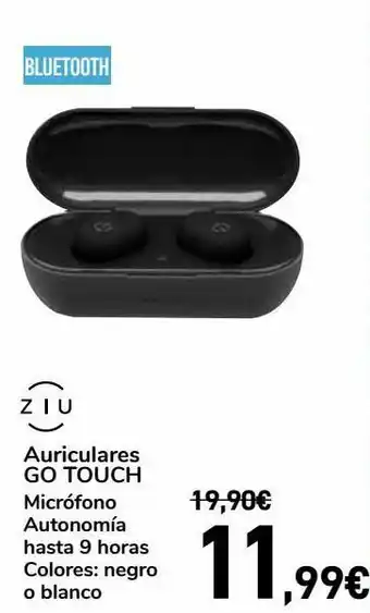 Carrefour Auriculares go touc oferta