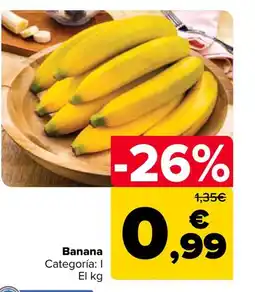 Carrefour Banana oferta